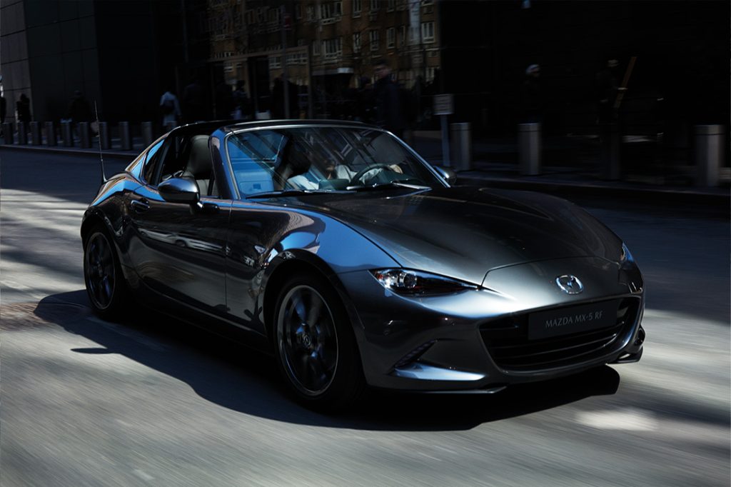 Mazda MX-5 Roadster mörkgrå