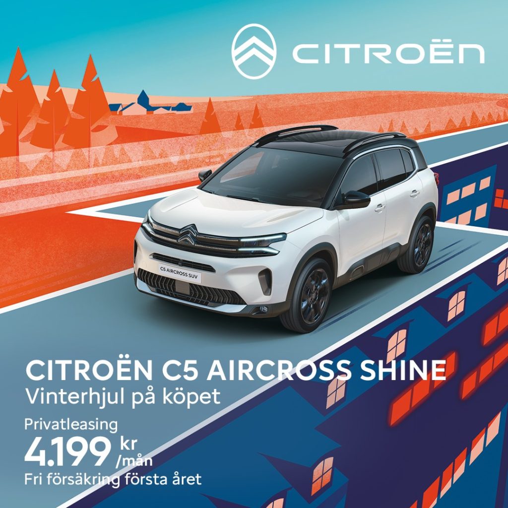 Privatleasa Citroën C5 Aircross shine i Norrköping